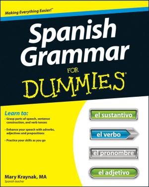 Cover of the book Spanish Grammar For Dummies by Jiyang Wang, Soshu Kirihara