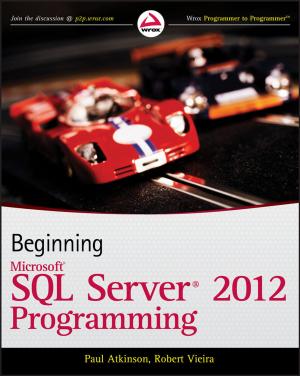 Cover of the book Beginning Microsoft SQL Server 2012 Programming by Judy Wajcman