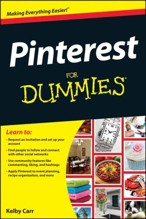 Cover of the book Pinterest For Dummies by Stuart A. Klugman, Harry H. Panjer, Gordon E. Willmot