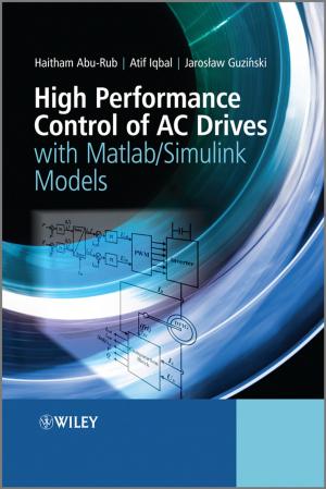 Cover of the book High Performance Control of AC Drives with Matlab / Simulink Models by Fabrice D. Rouah