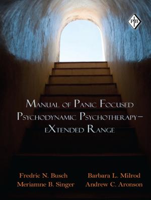 Cover of the book Manual of Panic-Focused Psychodynamic Psychotherapy by Liliane Louvel, edited by Karen Jacobs