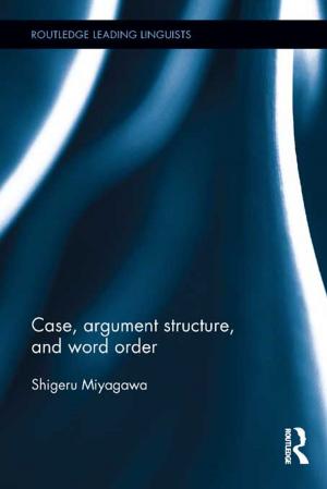 Cover of the book Case, Argument Structure, and Word Order by John Janzekovic