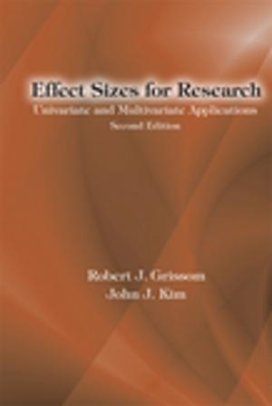 Cover of the book Effect Sizes for Research by Ifeanyi Ezeonu