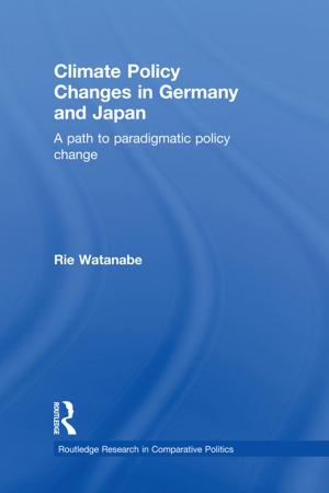 Cover of the book Climate Policy Changes in Germany and Japan by 