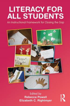Cover of the book Literacy for All Students by James Connelly, Graham Smith, David Benson, Clare Saunders