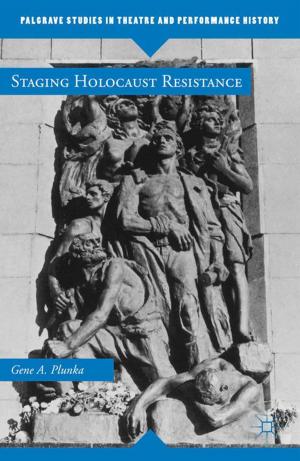 Cover of the book Staging Holocaust Resistance by P. Jones