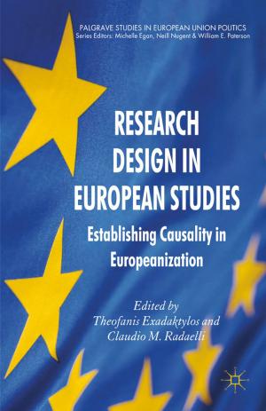 Cover of the book Research Design in European Studies by C. el-Ojeili