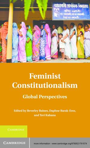 Cover of the book Feminist Constitutionalism by Mark Thornton Burnett