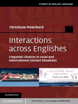 Cover of the book Interactions across Englishes by Joseph Jupille, Walter Mattli, Duncan Snidal