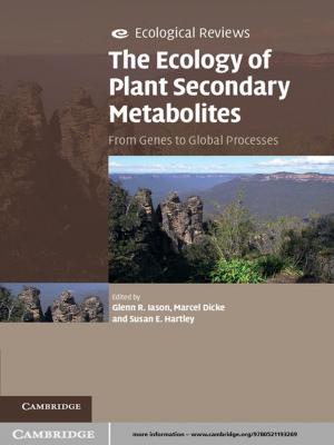 bigCover of the book The Ecology of Plant Secondary Metabolites by 