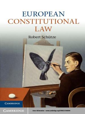 Cover of the book European Constitutional Law by Christopher Godsil, Karen Meagher