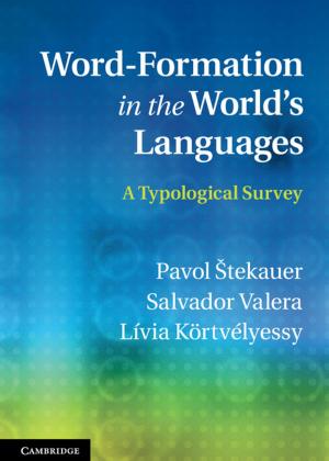 Book cover of Word-Formation in the World's Languages