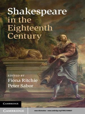 Cover of the book Shakespeare in the Eighteenth Century by Alan D. Chave