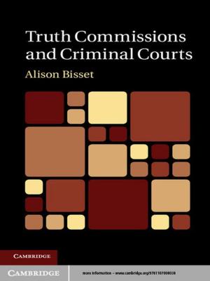 Cover of the book Truth Commissions and Criminal Courts by Beverley Chalmers