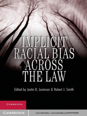 Cover of the book Implicit Racial Bias across the Law by Sandra J. Cunningham