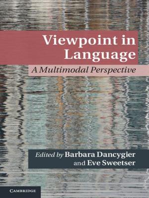 Cover of the book Viewpoint in Language by Susan Sugarman