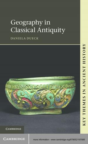 Book cover of Geography in Classical Antiquity