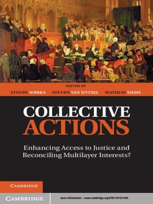 Cover of the book Collective Actions by Nicholas Ryder, Margaret Griffiths, Lachmi Singh