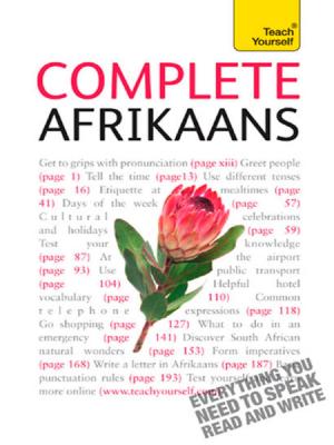 Book cover of Complete Afrikaans Beginner to Intermediate Book and Audio Course