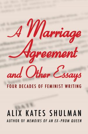 Cover of the book A Marriage Agreement and Other Essays by Timothy Zahn