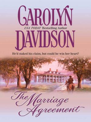 Cover of the book The Marriage Agreement by Carole Mortimer