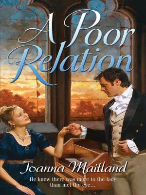 Cover of the book A POOR RELATION by Julia James