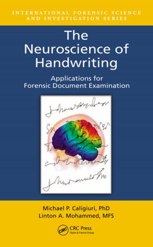 Cover of the book The Neuroscience of Handwriting by Srinivasan Chandrasekaran