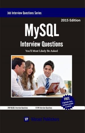 Cover of the book MySQL Interview Questions You'll Most Likely Be Asked by Esteban Herrera