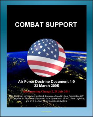 Cover of Air Force Doctrine Document 4-0: Combat Support - Red Horse Units, Readying the Force, Preparing the Battlespace, Agile Combat Support (ACS), Functional Specialties, Contingency Contracting