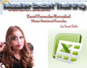 Cover of Excel Formulas Revealed: Master Statistical Formulas in Microsoft Excel