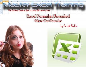 Cover of Excel Formulas Revealed: Master Text Formulas in Microsoft Excel