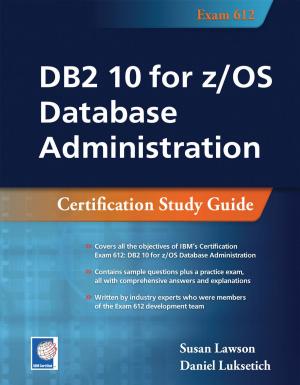 Cover of the book DB2 10 for z/OS Database Administration: Certification Study Guide by Nicolas Trigault