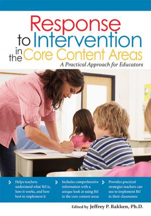Cover of the book Response to Intervention in the Core Content Areas by Cheryl Brooks
