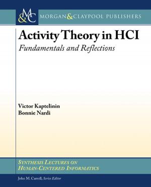Cover of the book Activity Theory in HCI: Fundamentals and Reflections by Mahdi Karimi, Parham Sahandi Zangabad Parham Sahandi Zangabad, Amir Ghasemi Amir Ghasemi, Michael R Hamblin Michael R Hamblin
