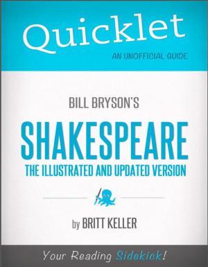 Book cover of Quicklet on Bill Bryson's Shakespeare