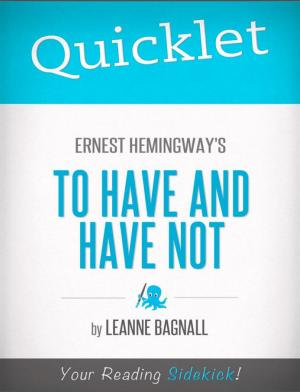 Cover of the book Quicklet on Ernest Hemingway's To Have and Have Not by Zaki Hasan