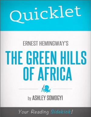 Book cover of Quicklet on Ernest Hemingway's Green Hills of Africa