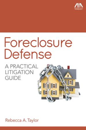 Cover of the book Foreclosure Defense by Michael Stone