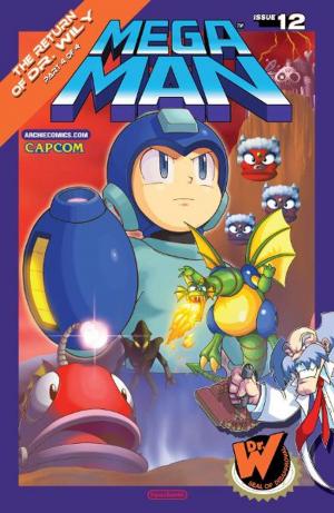 Cover of the book Mega Man #12 by SCRIPT: Frank Doyle ARTIST: Bob White, Mario Acquaviva Cover: Barry Grossman