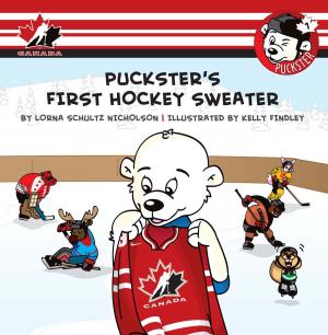 Cover of the book Puckster's First Hockey Sweater by Eva Wiseman