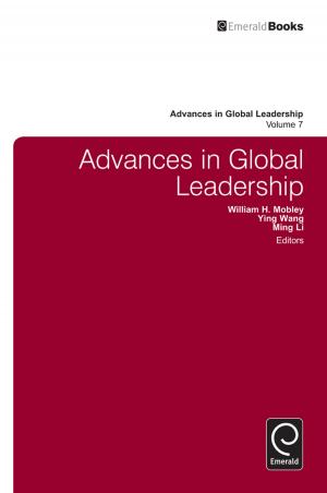Cover of the book Advances in Global Leadership by 
