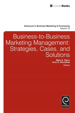 Cover of the book Business-to-Business Marketing Management by John Y. Lee, Mark Epstein