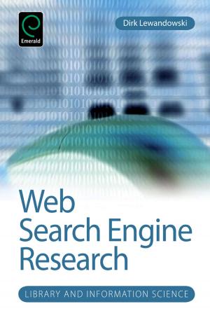 Cover of the book Web Search Engine Research by David Cooperider, Danielle Zandee, Lindsey N. Godwin, Michel Avital, David Cooperider