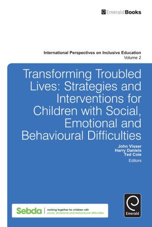 Book cover of Transforming Troubled Lives