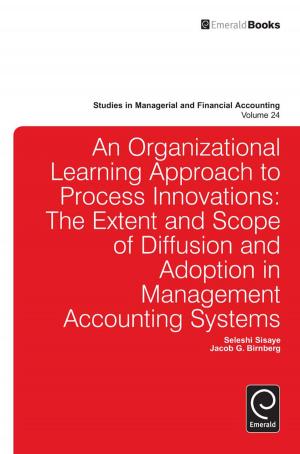 Cover of the book Organizational Learning Approach to Process Innovations by Professor Jennie Jacobs Kronenfeld