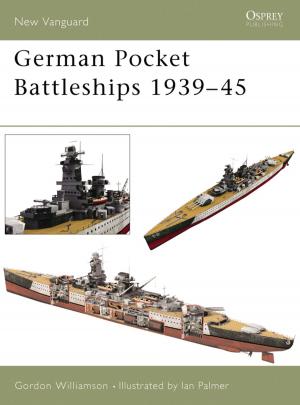 Cover of the book German Pocket Battleships 1939–45 by René Chartrand