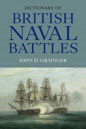 Book cover of Dictionary of British Naval Battles