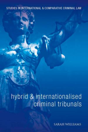 Book cover of Hybrid and Internationalised Criminal Tribunals