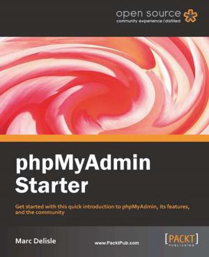 Cover of the book phpMyAdmin Starter by Andrew Fawcett