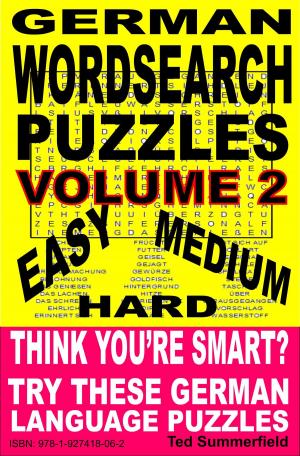 Cover of German Word Search Puzzles. Volume 2.
